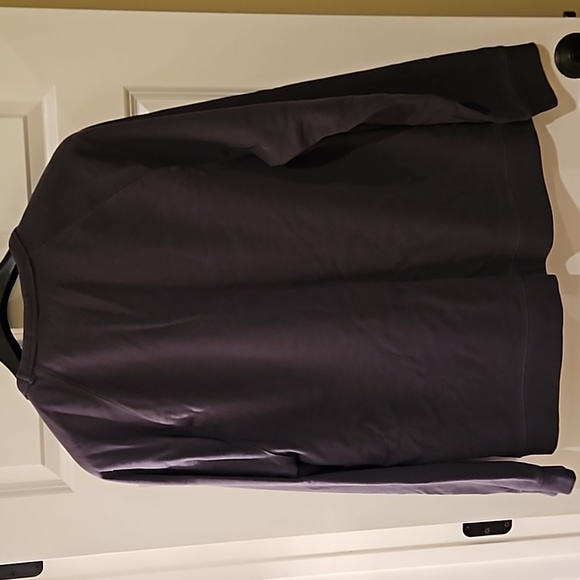 Crew French Terry Sweatshirt, NWOT, 2XL, Silver Grey Color - Picture 3 of 5